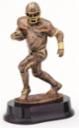 FOOTBALL RUNNER BRNZ/GOL