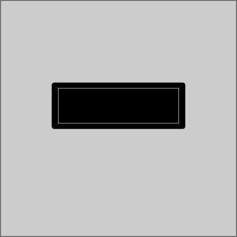 **PERP PLATE 2 X 6 BLACK