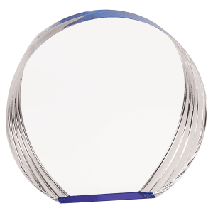 BLUE ROUND ACRYLIC