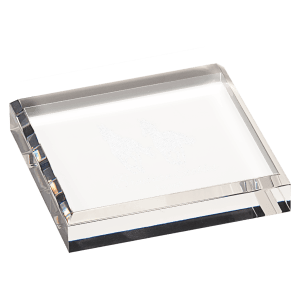 CLEAR ACRYLIC PAPERWEIGHT