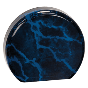 BLUE MARBLE AURORA ACRYLIC