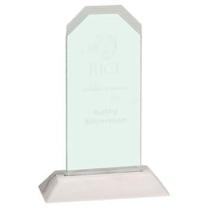JADE FROSTED CLIP CRNR ACRLC BLACK BASE