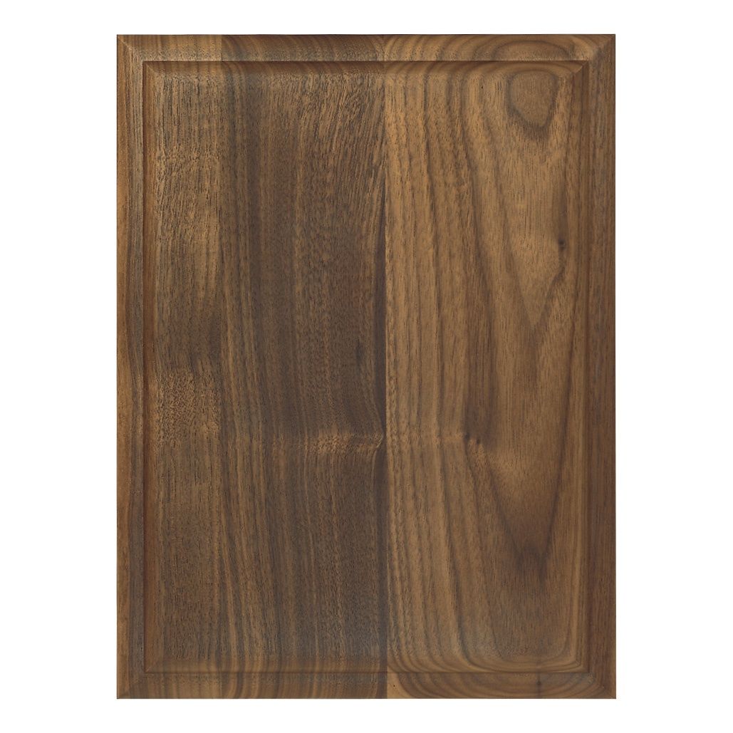 Saturn Two Step Plaque, Solid Walnut