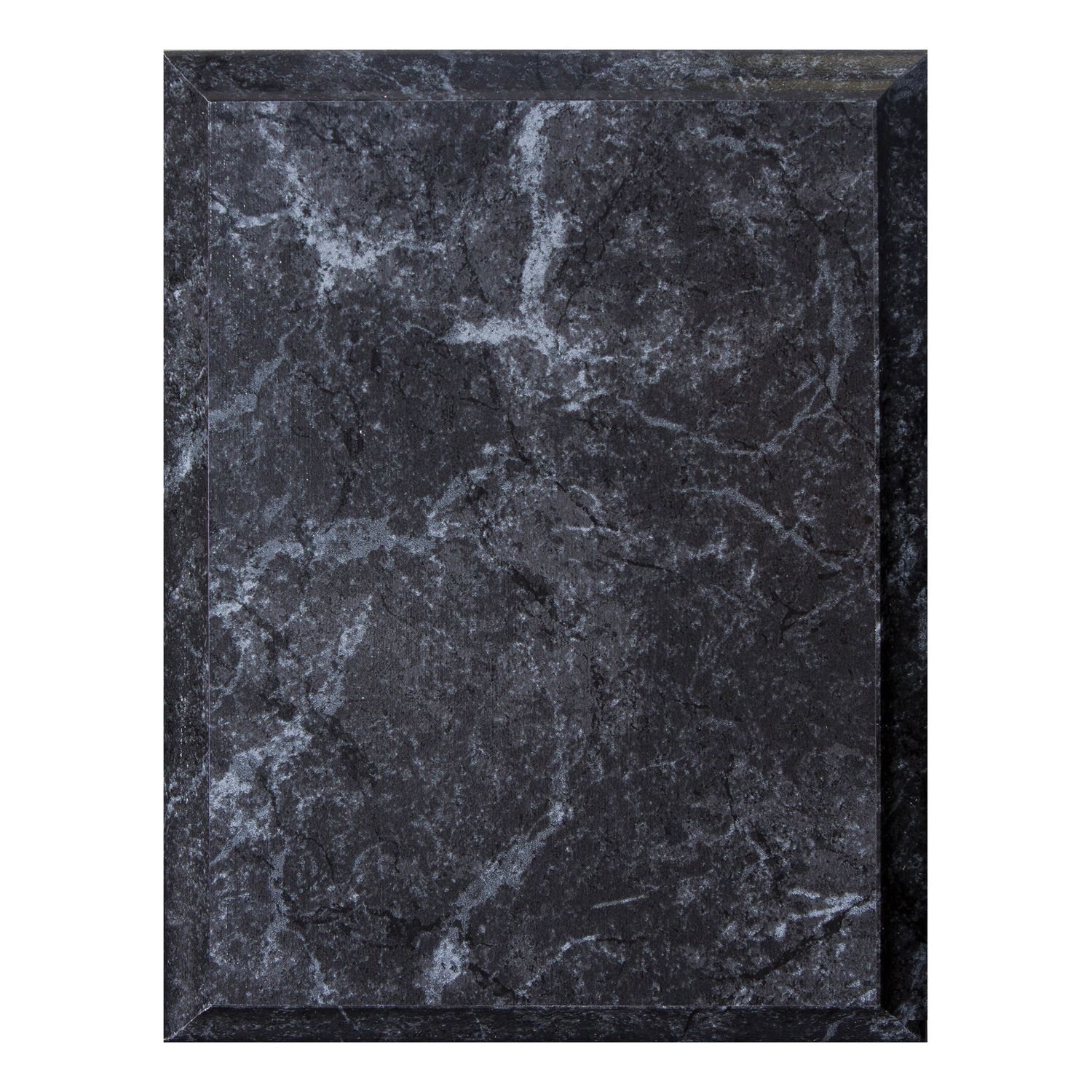 Improved Finish Cove Edge Plaque, Black Marble Finish