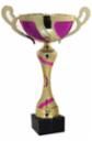 ASSEMBLED CUP, GOLD/PINK 375