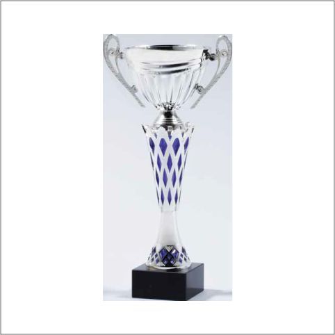 ASSEMBLED CUP, SILVER/BL