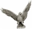 SLVR METAL EAGLES 11-3/4