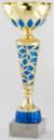 ASSEMBLED CUP GOLD/BLUE 355