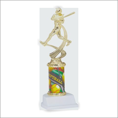 ASSEMBLED TROPHY SOFTBAL
