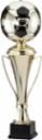 SOCCER TROPHY, GOLD/BLK