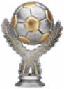 SOCCER BALL, 5" SILVER