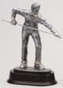 MALE BILLIARD W/GOLD TRI