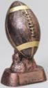 FOOTBALL 6", ANTIQUE BRO