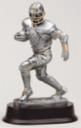 FOOTBALL RUNNER W/GOLD,