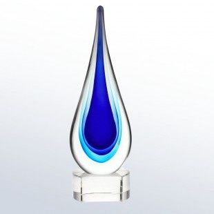Tear Drop - Blue