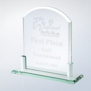 Vertical Arch W/ Aluminum Holder Base
