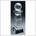 CRYSTAL GOLF BALL W/ SLAN