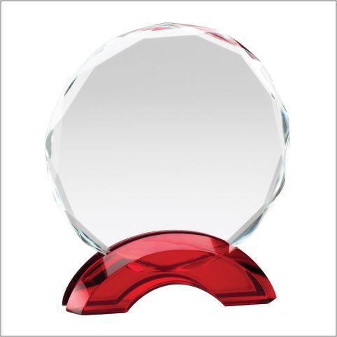 CIRCLE RED DOUBLE ARC