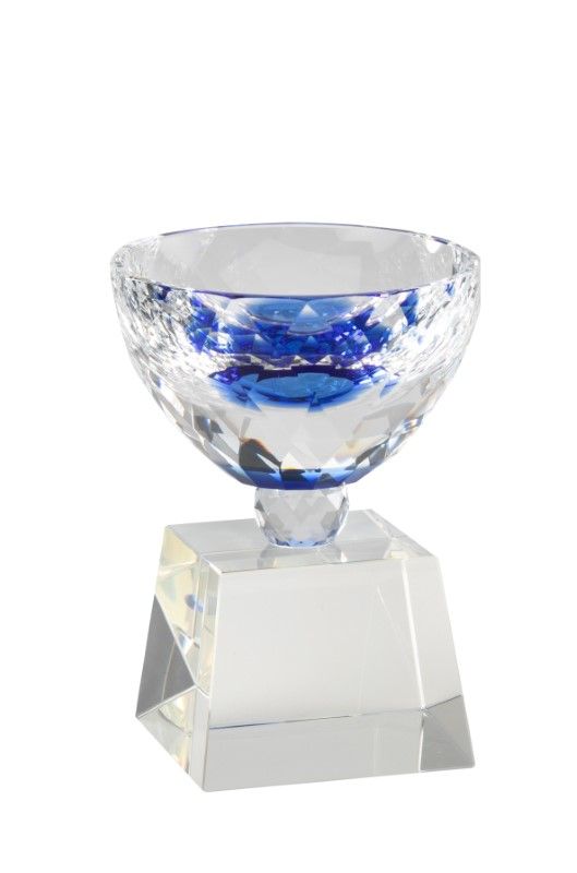 CRYSTAL BOWL BLUE