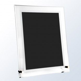 Acrylic Black Complex Plaque