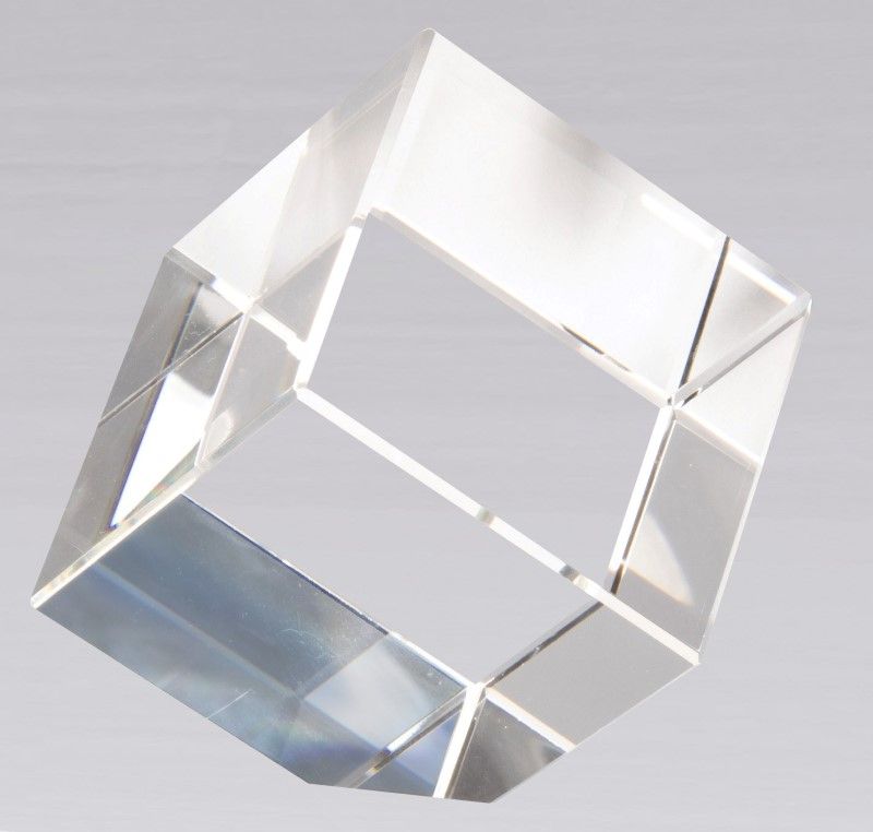 Crystal Cube 3" x 3"