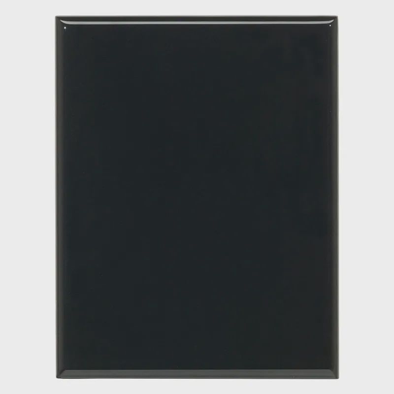 Economy Piano Finish Plaque, Black