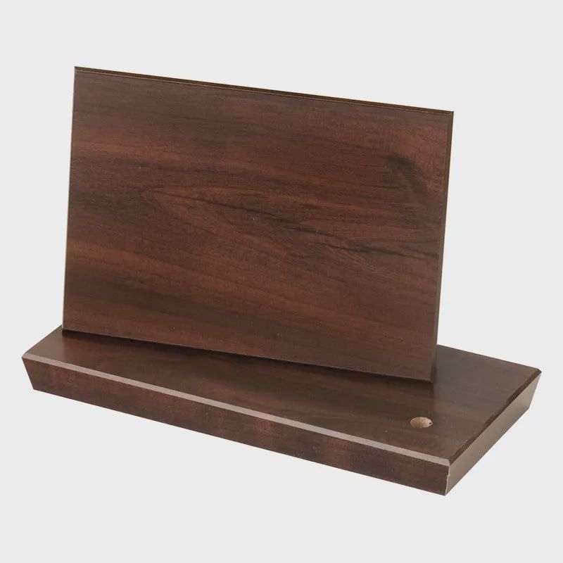 Standing Plaque &amp; Base Set, Cracked Cherry