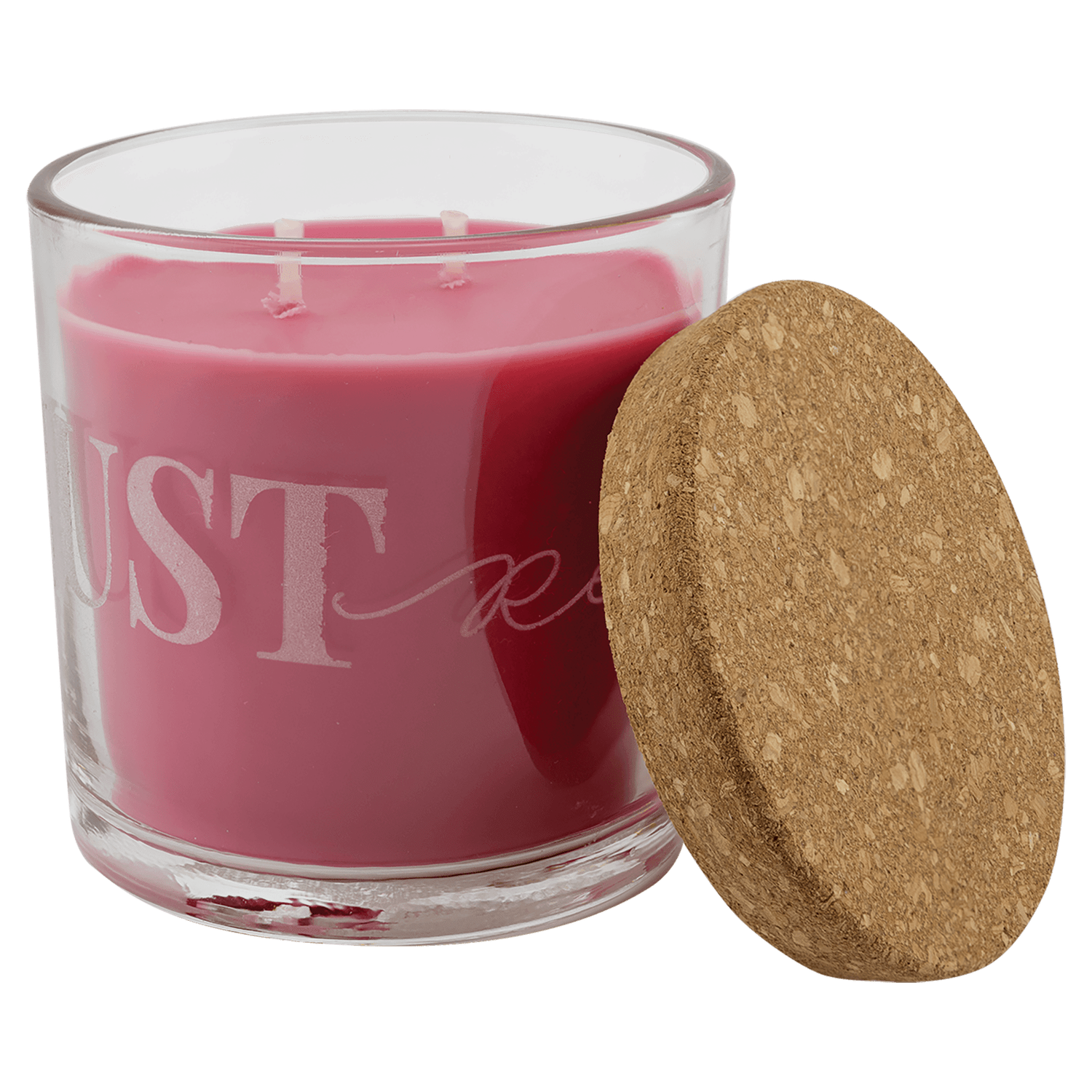 14 oz. Tropical Sunrise Candle in a Glass Holder with Cork Lid