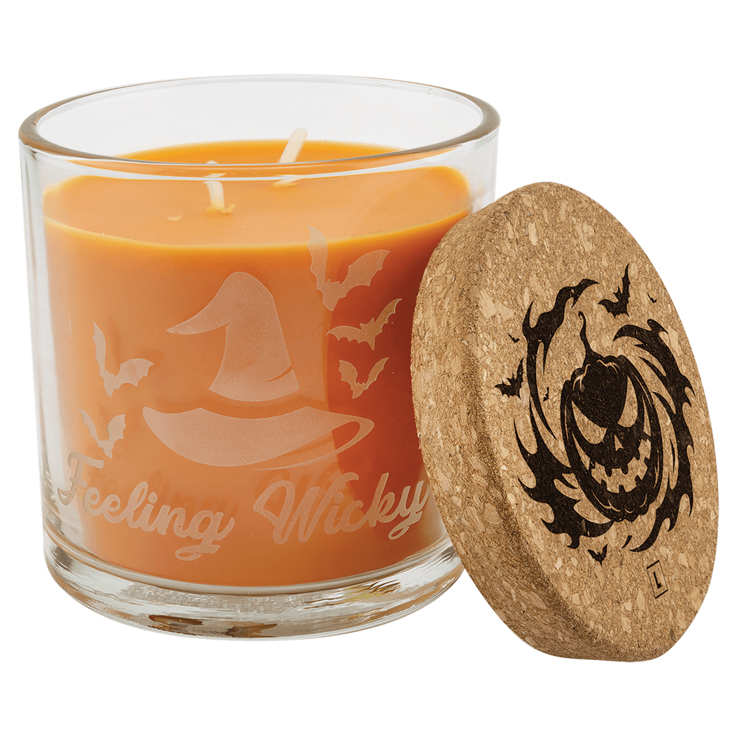 14 oz. Pick of the Patch Candle in a Glass Holder with Cork Lid