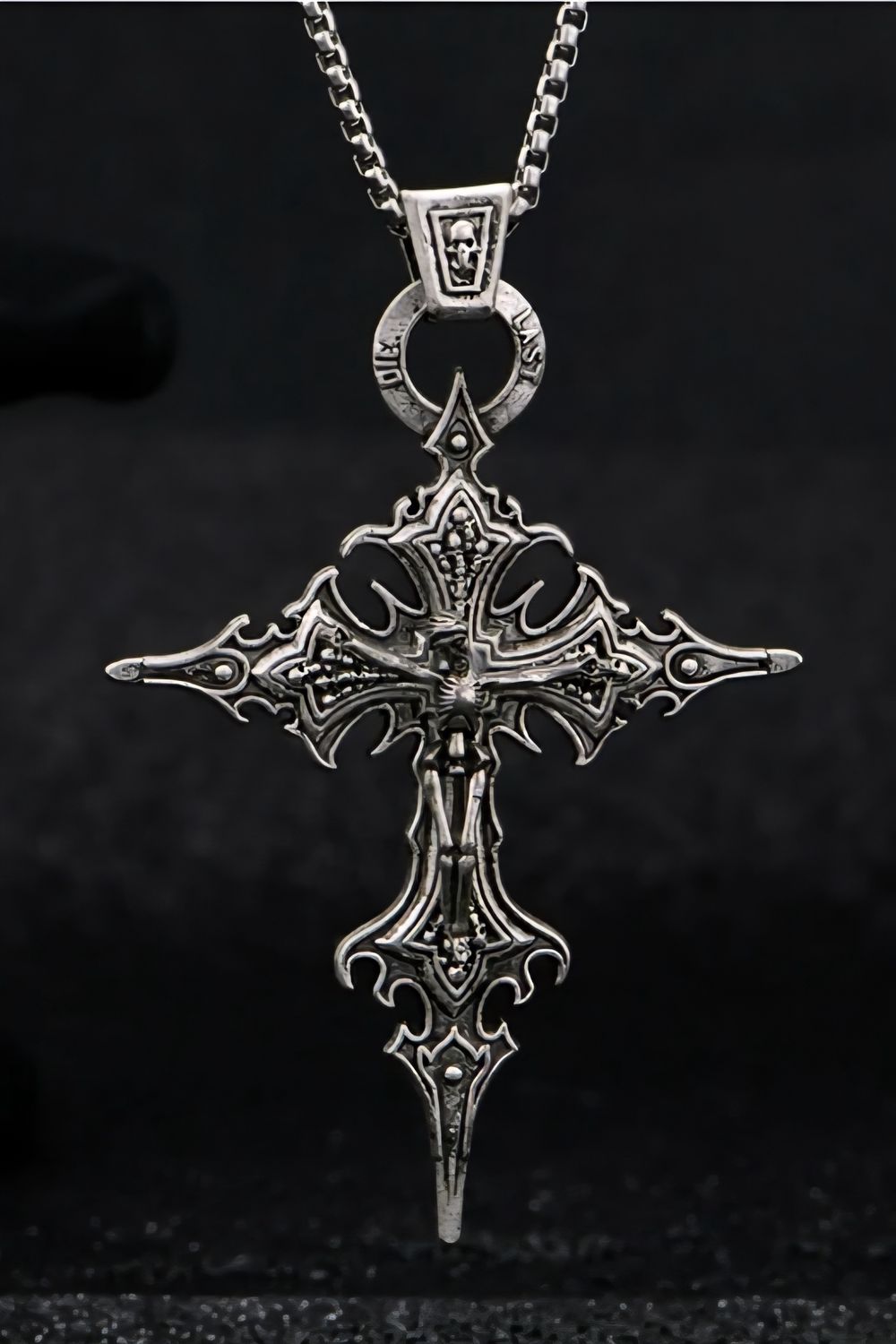 Mens cross necklace