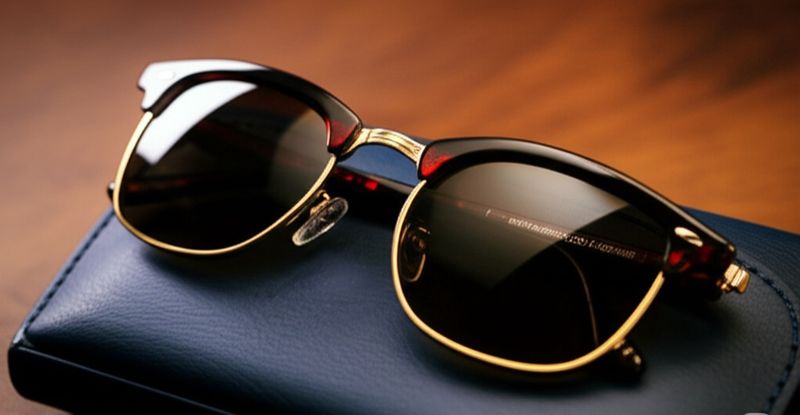 Mens Retro Full Frame Sunglasses