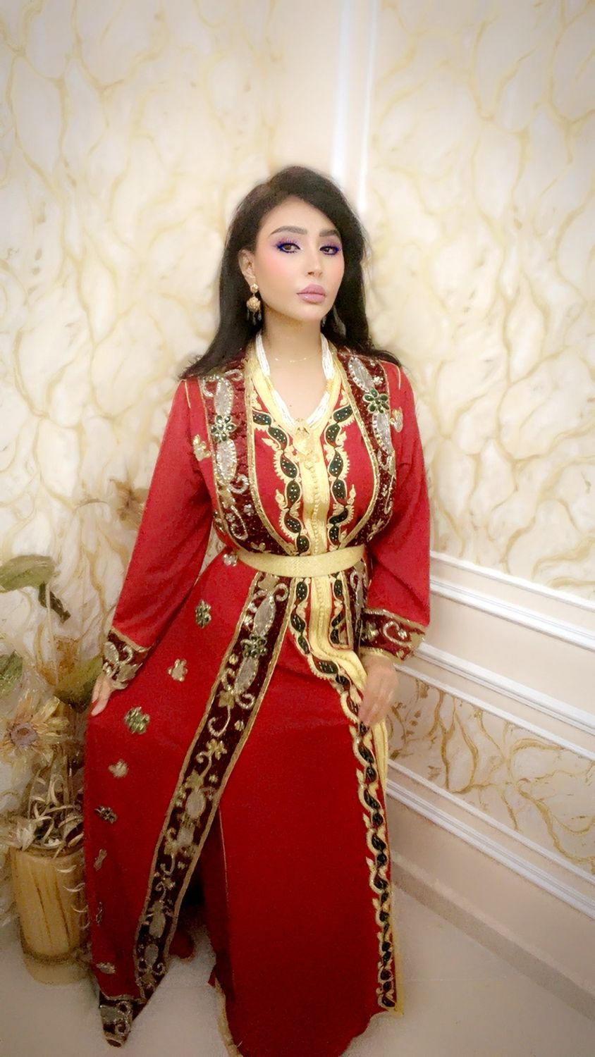 Caftan Elegance Red