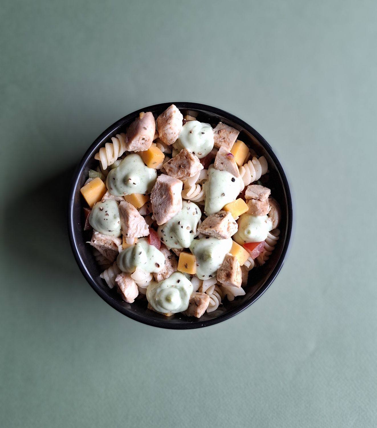 ​Basil Pesto Pasta Salad