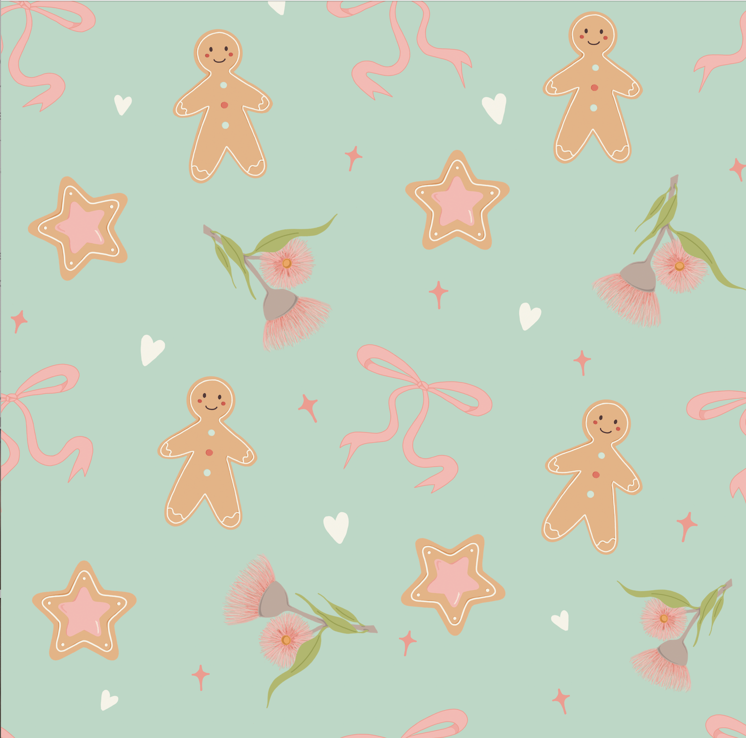 Sweet Christmas Scrub Top