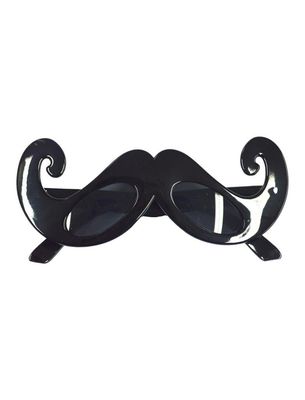 Brille mit Schnurrbart