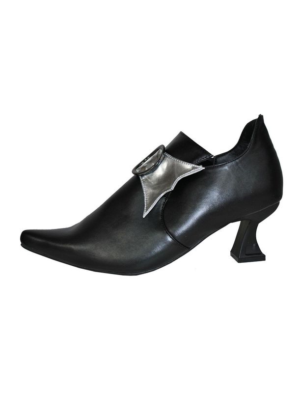 Stiefelette Schwarz/Silber