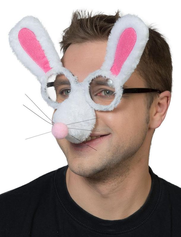 Brille Kaninchen Plüsch