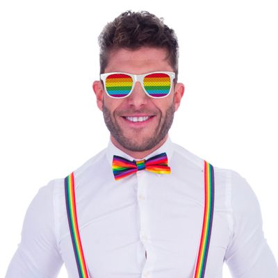 Brille Regenbogen