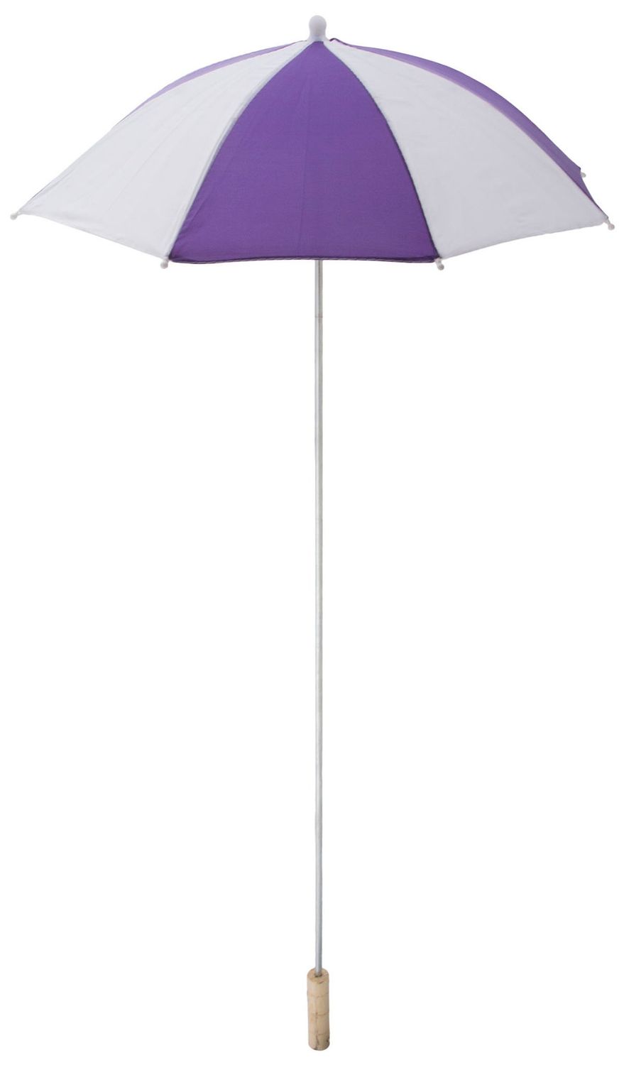 Paraplu paars wit 105 cm Paraplu paars wit 105 cm