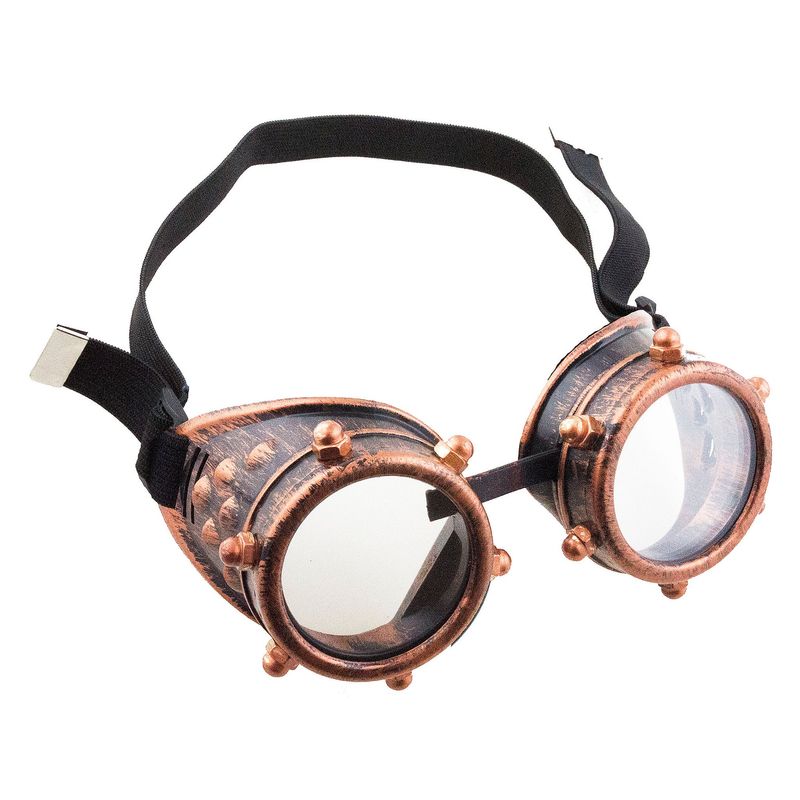 Brille Steampunk Bronze