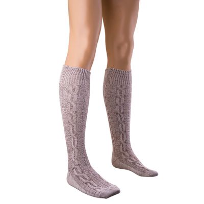 Trachten Socken Grau 40cm