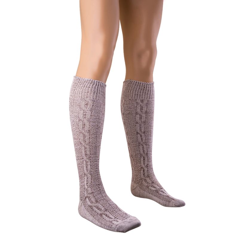 Trachten Socken Grau 40cm