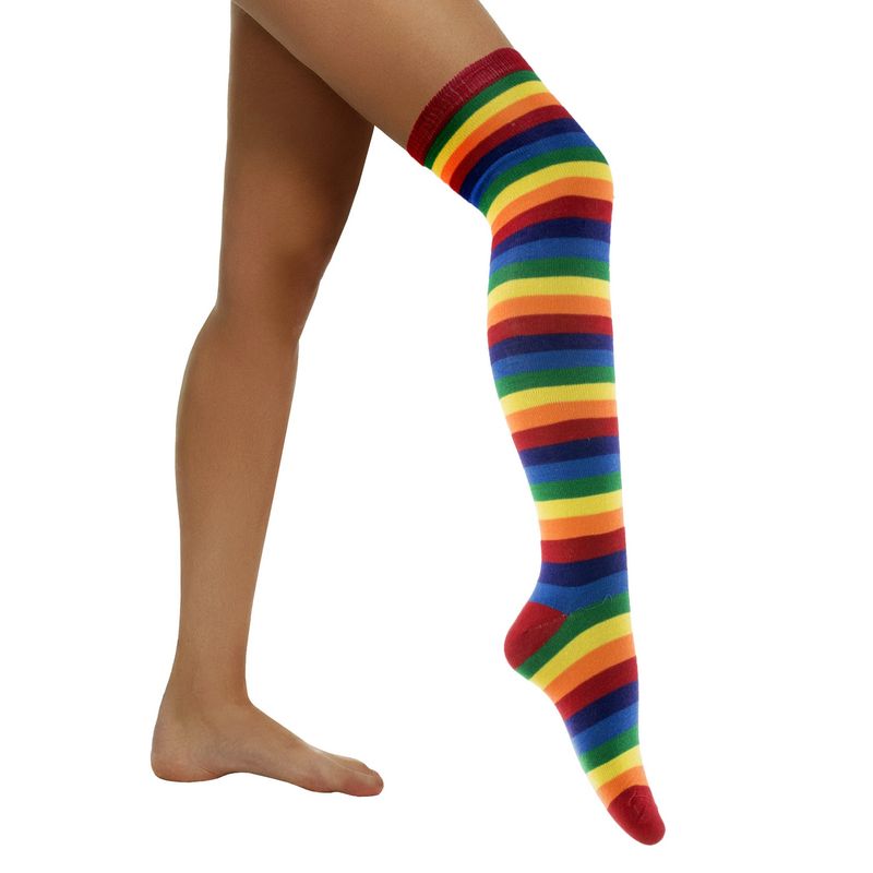 Kniestrümpfe Regenbogen