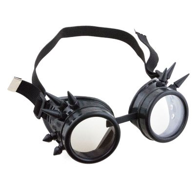 Brille Steampunk Schwarz