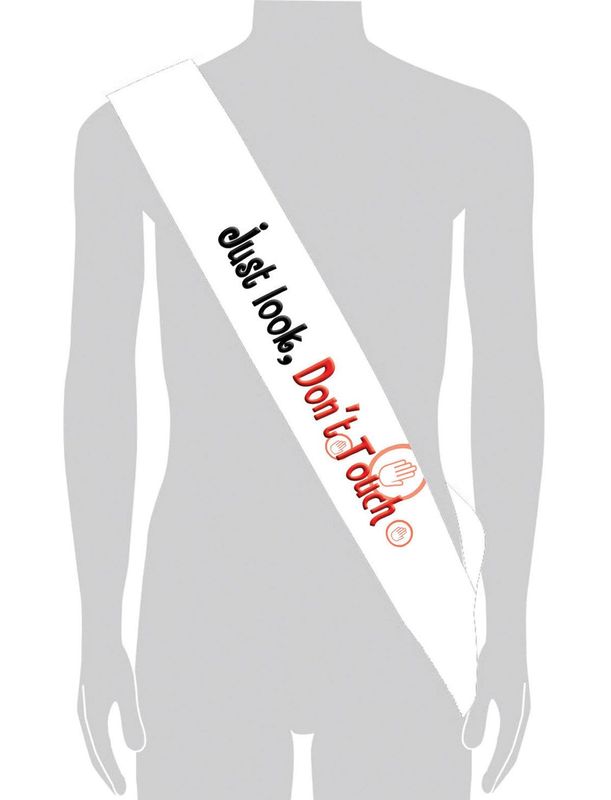 Schärpe just look don't touch