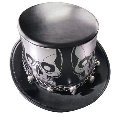 Zylinder mit Totenköpfen