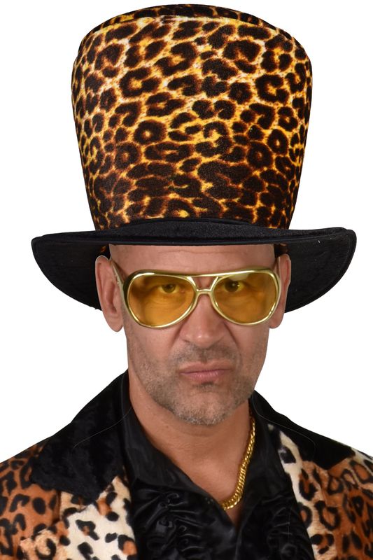 Zylinder Leopardmuster