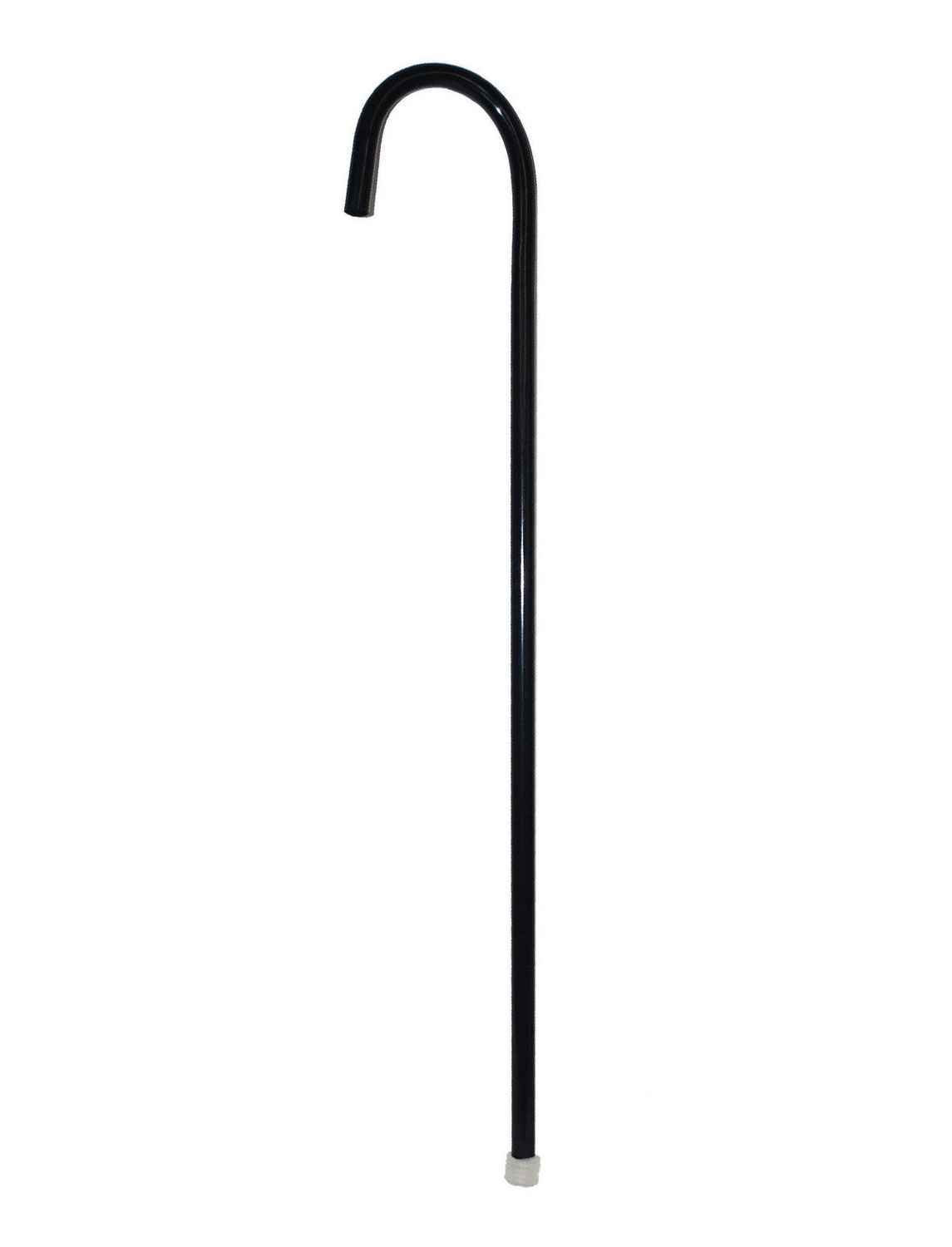 Wandelstok zwart 80 cm