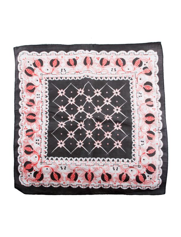 Western Tuch 60cm schwarz