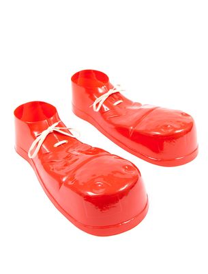 Überzieh-Plastikschuhe Clown